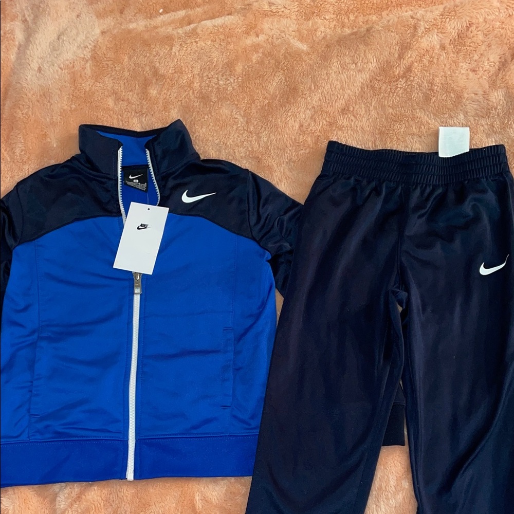 Nike Kids Blue and navy Jogger Set